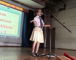 Std 1 Poem Recitation Competition